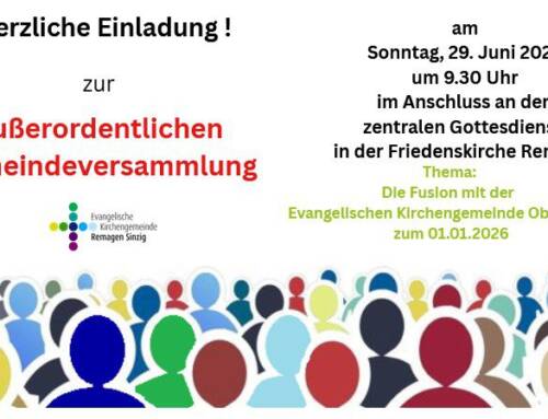 Außerordentliche Gemeindeversammlung