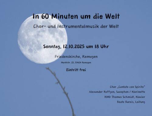 Konzert „In 60 Minuten um die Welt“
